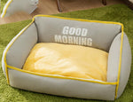 Detachable and washable pet deep sleep four-season universal pet nest