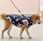 Dog clothes winter warm down jacket Shiba Inu Golden Retriever Samoyed medium and large dog pet clothes autumn and winter style