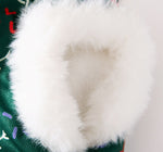 Autumn and winter dog three-dimensional accessories Christmas cotton vest warm holiday festive Teddy Bichon pet clothes