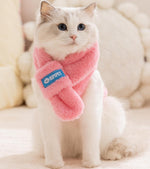 Nouveaux vêtements pour animaux de compagnie dessin animé imitation fourrure de lapin chaton chaud avec écharpe gilet Devon chat poupée vêtements pour chat
