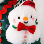 Autumn and winter dog three-dimensional accessories Christmas cotton vest warm holiday festive Teddy Bichon pet clothes