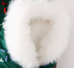 Katze Herbst und Winter Weihnachten Elch Weste kleiner Schneemann Baumwollmantel dicke Fleece Haustier Katzenkleidung