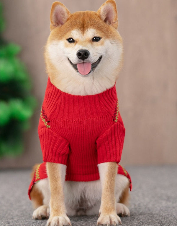 Dog clothes autumn and winter sweaters Shiba Inu Teddy French bulldog winter clothes for small and medium dogs puppies