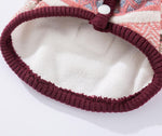 Neue Haustierkleidung für Herbst und Winter, warm, kuschelig, für Kätzchen und Zweibeiner
