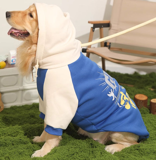 Dog clothes autumn and winter models Labrador medium and large dogs Border Collie pet cotton clothes Golden Retriever sweater winter warm