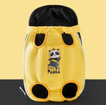 Cartoon cute little bear dog chest bag cat bag outing portable bag dog backpack