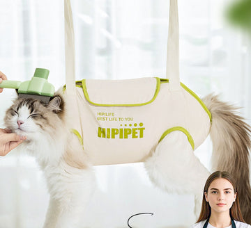 Cat and dog bathing three-dimensional wrap beauty hammock Baoding bag nail clipping beauty care multifunctional