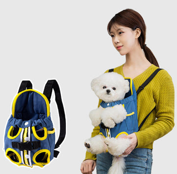 Dog chest bag portable travel small dog backpack out cat four-legged backpack cat bag pet dog bag