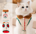 Neue Haustierkleidung für Herbst und Winter, warm, kuschelig, für Kätzchen und Zweibeiner