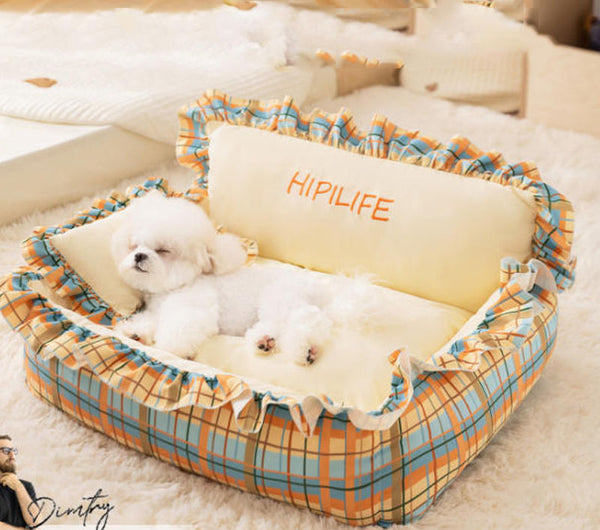 New dog house autumn and winter Teddy small sofa dog bed dog mat cat house pet house