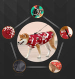 Dog clothes winter warm down jacket Shiba Inu Golden Retriever Samoyed medium and large dog pet clothes autumn and winter style