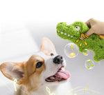 Jouet couineur en peluche Crazy Zoo pour chiens de petite et moyenne taille, soulageant la poussée dentaire et l'ennui, jouet compagnon pour bichon frisé