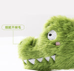 Jouet couineur en peluche Crazy Zoo pour chiens de petite et moyenne taille, soulageant la poussée dentaire et l'ennui, jouet compagnon pour bichon frisé