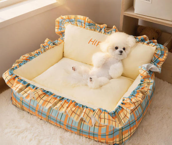 New dog house autumn and winter Teddy small sofa dog bed dog mat cat house pet house