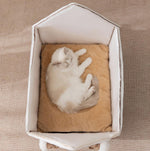 New cat bed autumn and winter warm enclosed pet house dog house cat villa cat bed