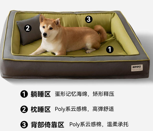 Pet bed for medium and large dogs Golden Retriever and Border Collie autumn and winter sleeping dog bed warm dog bed