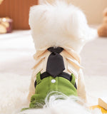 Otoño e invierno, estilo universitario para perros, fresco y atractivo, tracción uniforme, ropa para estudiantes de cuatro patas, sudadera, bolso de hombro para gato, ropa para perros y mascotas