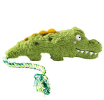 Jouet couineur en peluche Crazy Zoo pour chiens de petite et moyenne taille, soulageant la poussée dentaire et l'ennui, jouet compagnon pour bichon frisé