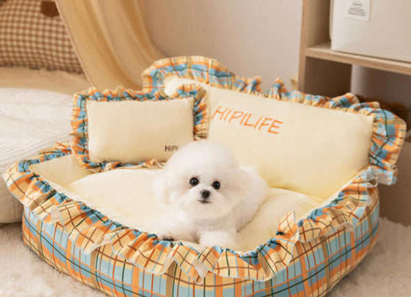 New dog house autumn and winter Teddy small sofa dog bed dog mat cat house pet house