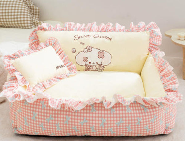 New dog house autumn and winter Teddy small sofa dog bed dog mat cat house pet house