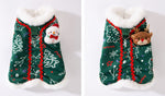 Autumn and winter dog three-dimensional accessories Christmas cotton vest warm holiday festive Teddy Bichon pet clothes