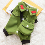 Otoño e invierno, estilo universitario para perros, fresco y atractivo, tracción uniforme, ropa para estudiantes de cuatro patas, sudadera, bolso de hombro para gato, ropa para perros y mascotas