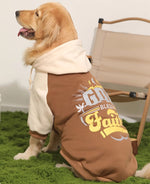 Dog clothes autumn and winter models Labrador medium and large dogs Border Collie pet cotton clothes Golden Retriever sweater winter warm