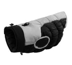 Dog clothes autumn and winter warm waterproof windproof vest traction reflective cotton coat Shiba Inu golden retriever medium and large thick