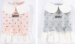 New pet clothing Yorkshire Terrier Bichon autumn thin traction ladies dress dog clothes