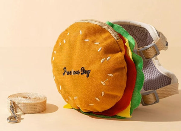Pet dog self-backpack leash goes out artifact Bichon Frize Teddy Pomeranian small dog chest and back model to prevent escape