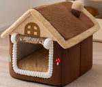 New cat bed autumn and winter warm enclosed pet house dog house cat villa cat bed