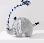 Jouet couineur en peluche Crazy Zoo pour chiens de petite et moyenne taille, soulageant la poussée dentaire et l'ennui, jouet compagnon pour bichon frisé