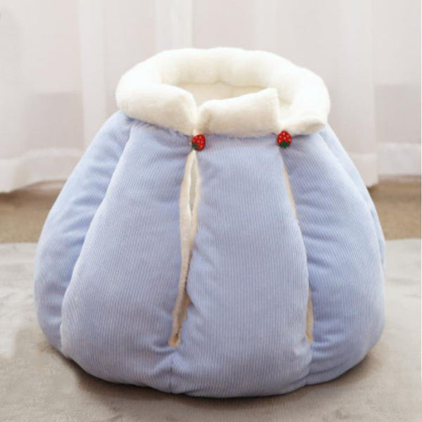  Nouveau nid pour animaux d'hiver avec du velours et une chaleur épaisse