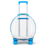 Pet trolley case out portable transparent cat and dog bag multifunctional pet backpack
