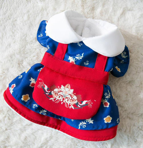 New small dog autumn and winter dress