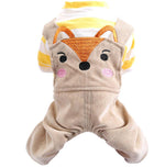 Spring and summer Pet clothes four-legged casual dog clothes