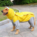 Chubasquero de cuatro pies para perro grande