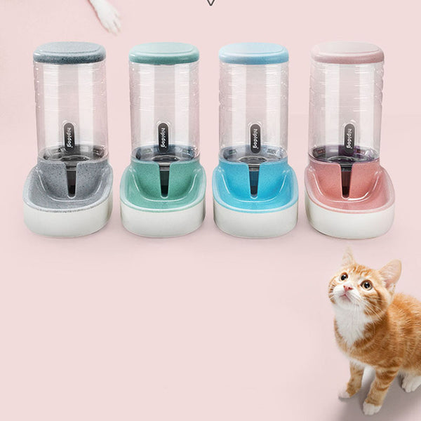 Grand récipient alimentant pour animaux de compagnie fontaine à boire