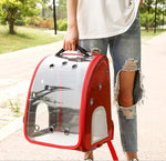 Pet backpack trolley