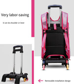 Pet backpack trolley