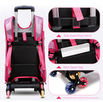 Pet backpack trolley