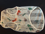 Medium and large dog mesh summer clothes