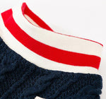 Autumn and winter short twist knit sweater sweater pet clothes
