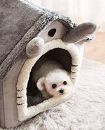 New cat litter rabbit door curtain four seasons universal kennel small and medium-sized dog closed removable and washable dog bed pet litter pad