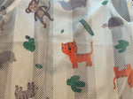 Medium and large dog mesh summer clothes
