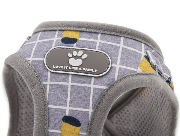 Pet Small Dog Reflective Vest Chest Strap Pet Leash
