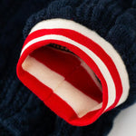 Autumn and winter short twist knit sweater sweater pet clothes
