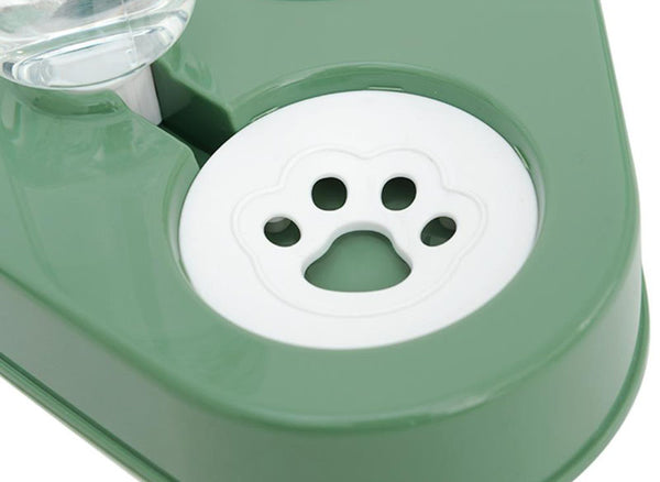 Three bowls of automatic drinking water for dogs and cats
