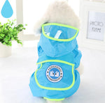 Impermeable de cuatro patas para perros pequeños de bolsillo grande