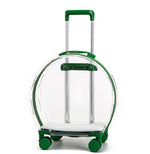 Pet trolley case out portable transparent cat and dog bag multifunctional pet backpack